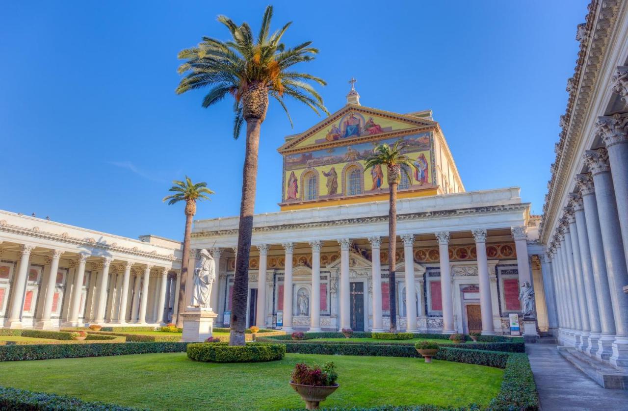Basilica Papale Di San Paolo Appartamento Moderno - Yourhome Рим Екстер'єр фото